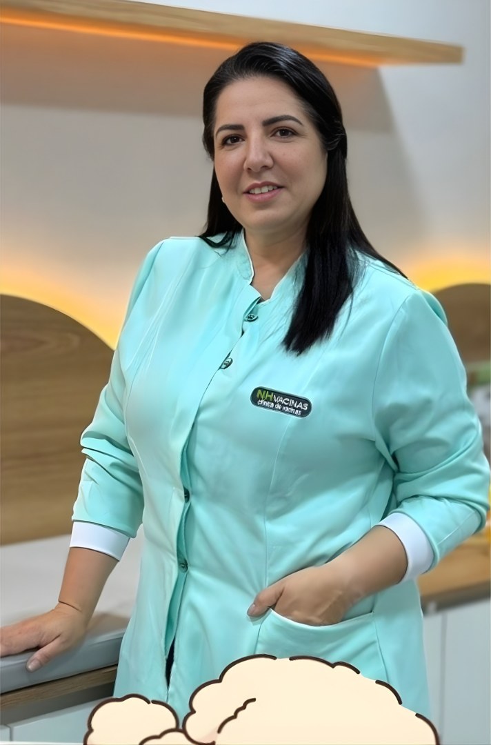Carla, equipe NH Vacinas