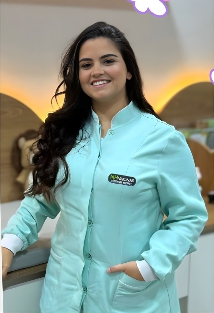 Andressa, equipe NH Vacinas